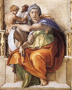 Delphic Sybyl, Michelangelo Buonarroti